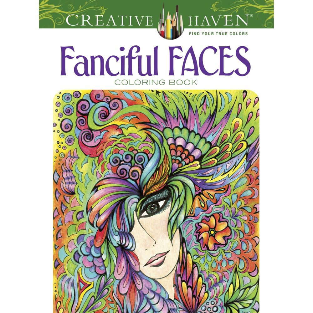 Fanciful Faces Coloring Books
