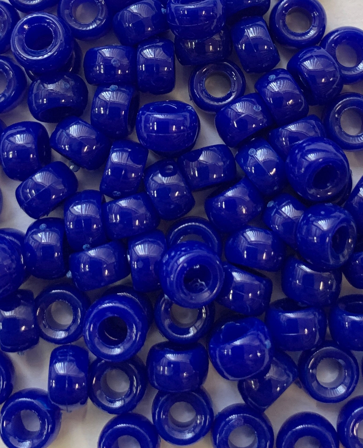 #68 - Opaque Royal Blue Wee Pony Beads