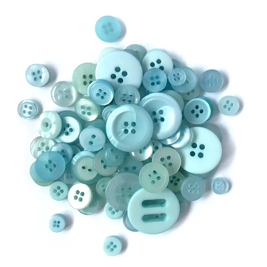Baby Blue Button Basics