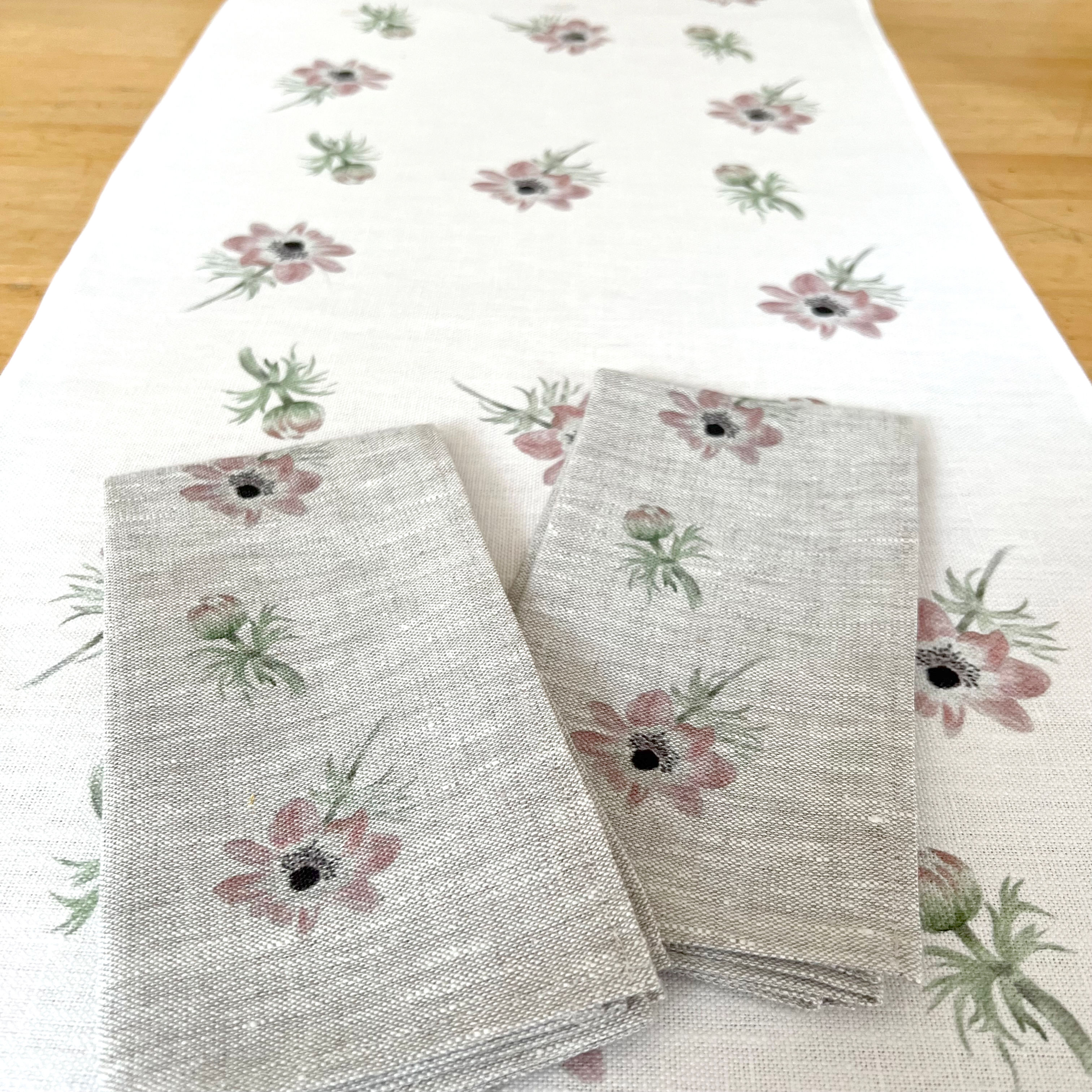 Anemone Napkins - Set of 2