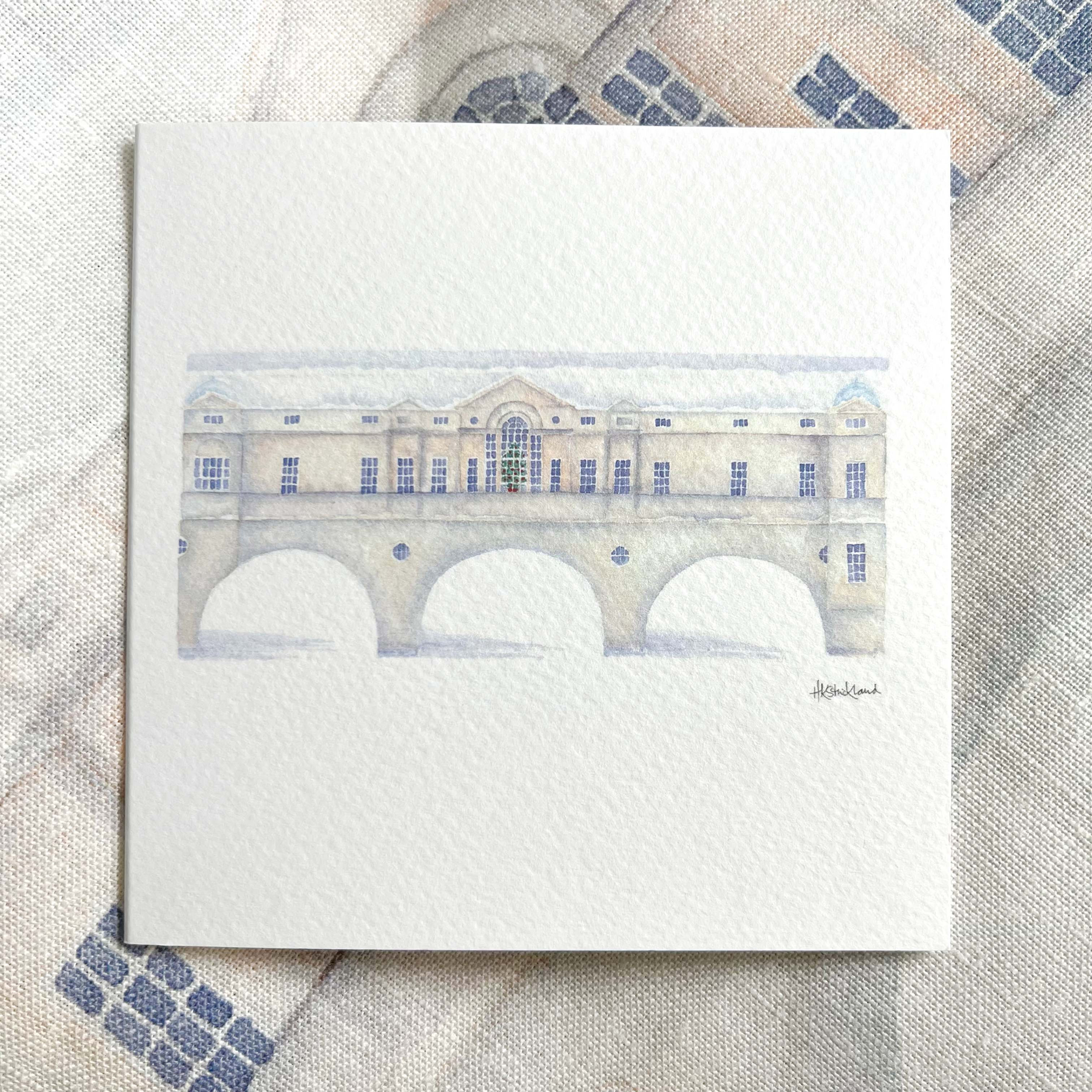 Pulteney Bridge Cards - pack of 4