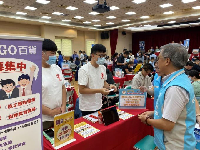 榮服處結合新竹就業中心 舉辦就業媒合活動助開展職涯