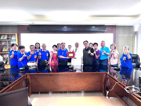 榮服處偕中央軍事院校校友會參訪北榮竹分院　關心榮民眷醫療福祉