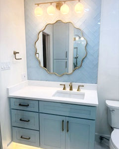 Light and Airy Bathroom Redo