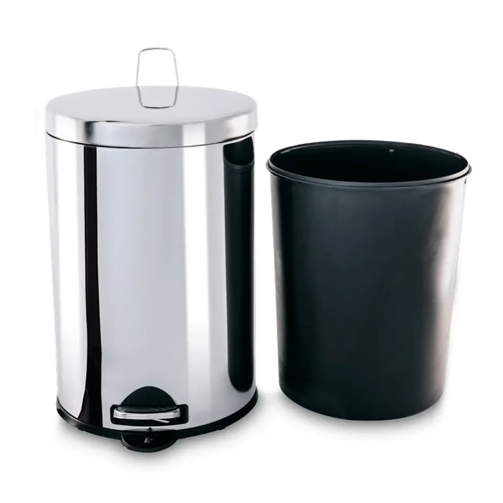 Miniatura: LIXEIRA INOX C/PEDAL E BALDE 20 LTS BRINOX