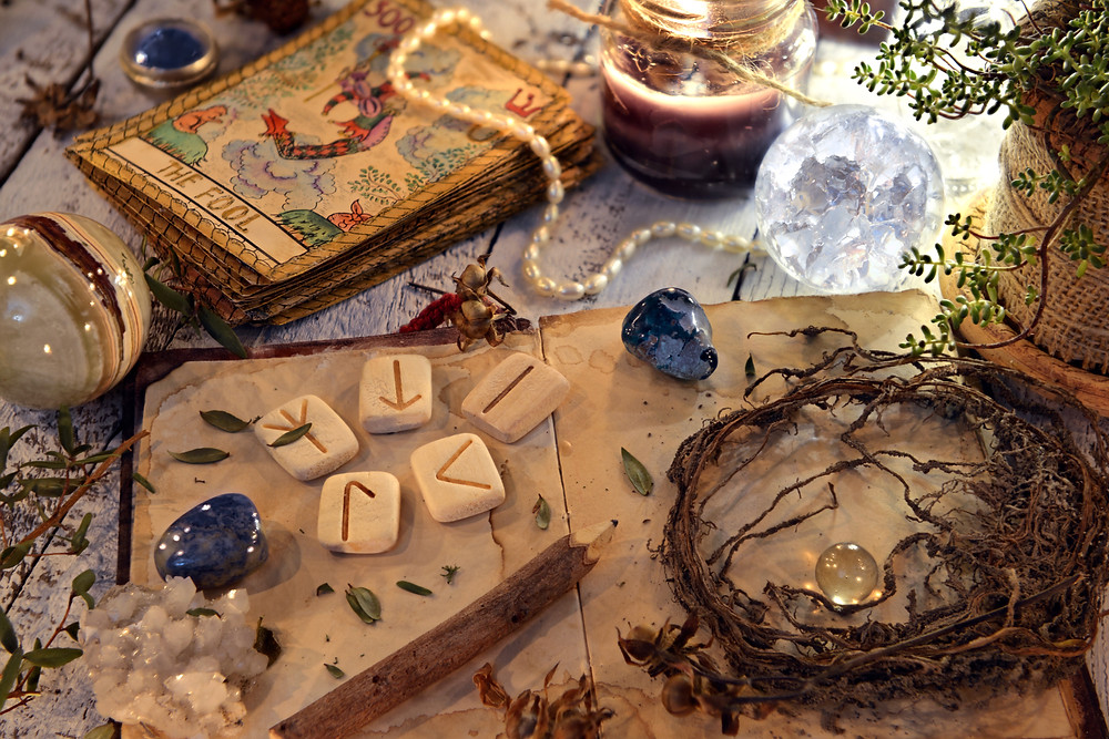 Divination- Tarot, Runes, Crystals