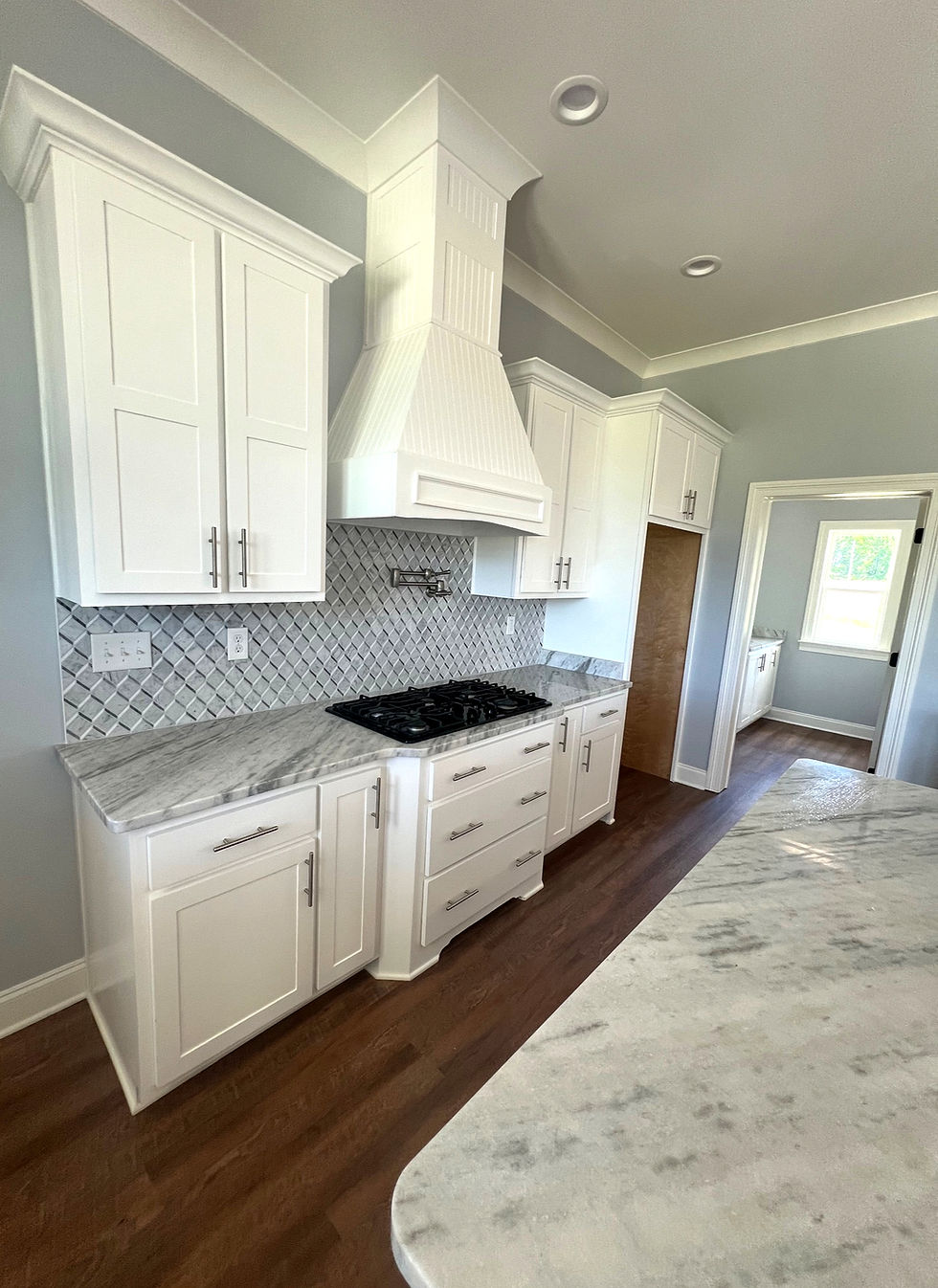 Kitchen in Home Designed & Built by Elite Home Builders