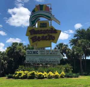 Pensacola Beach Marlin Sign | GoVetted