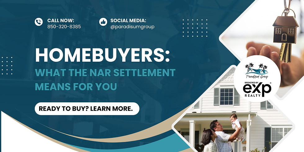Homebuyers: What the NAR Settlement Means For you