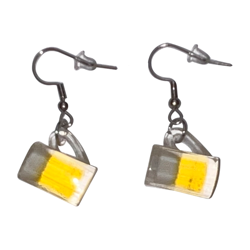 Thumbnail: Polish Earrings –Piwo (Beer)