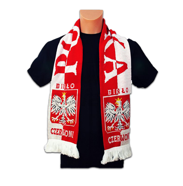 Thumbnail: Polska Scarf, Red & White, "Biało-Czerwoni"