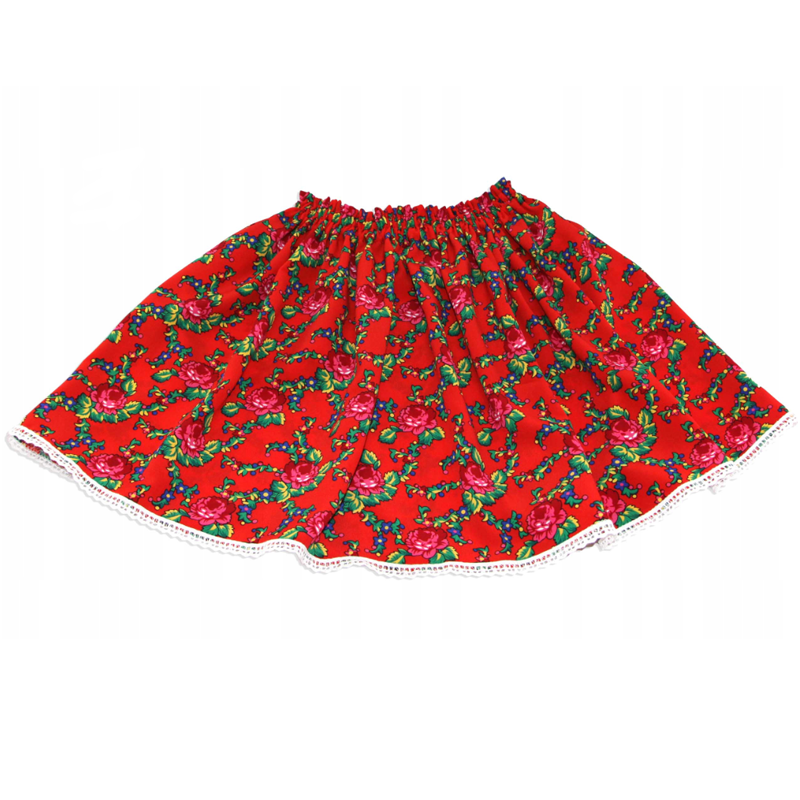 Thumbnail: Polish Children's Skirt - Folk Design - Krakow or Highlander Style