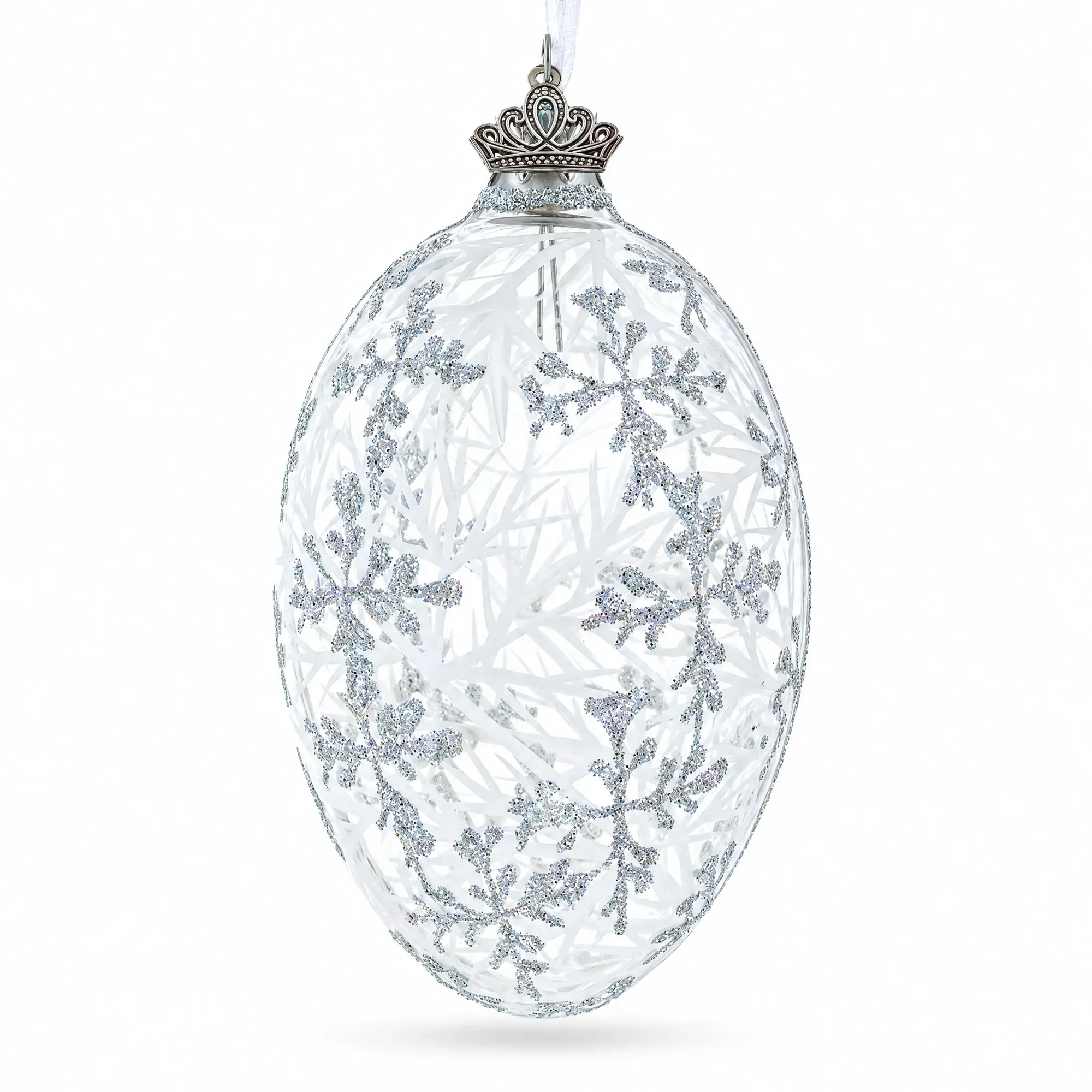 Polish Ornament - Pisanki - Winter Royal