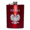 Thumbnail: Polish Flask Set, Red w/ Eagle