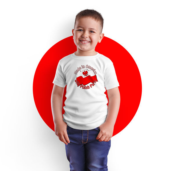 Thumbnail: Polish T-Shirt, Children, Made in America
