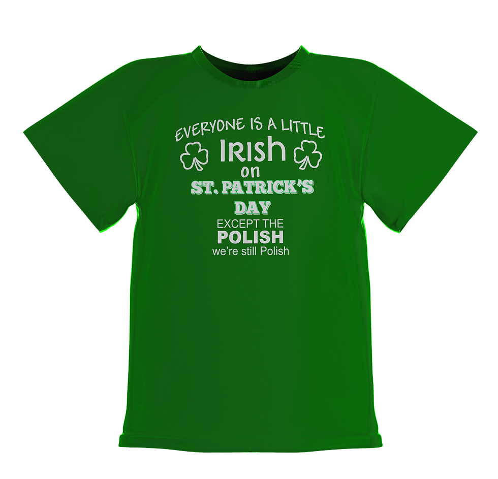Thumbnail: Polish T-Shirt, St. Patrick's Day, Green