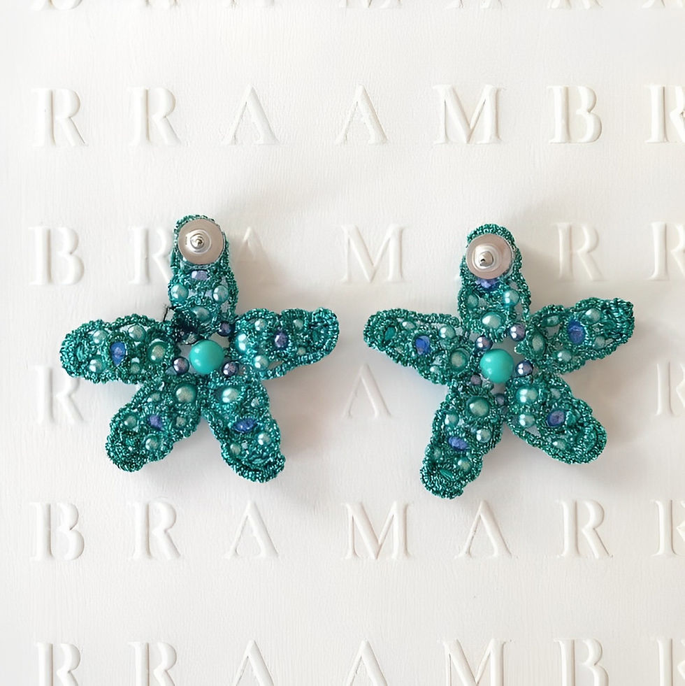 Miniatura: Orecchini stella marina Elegance