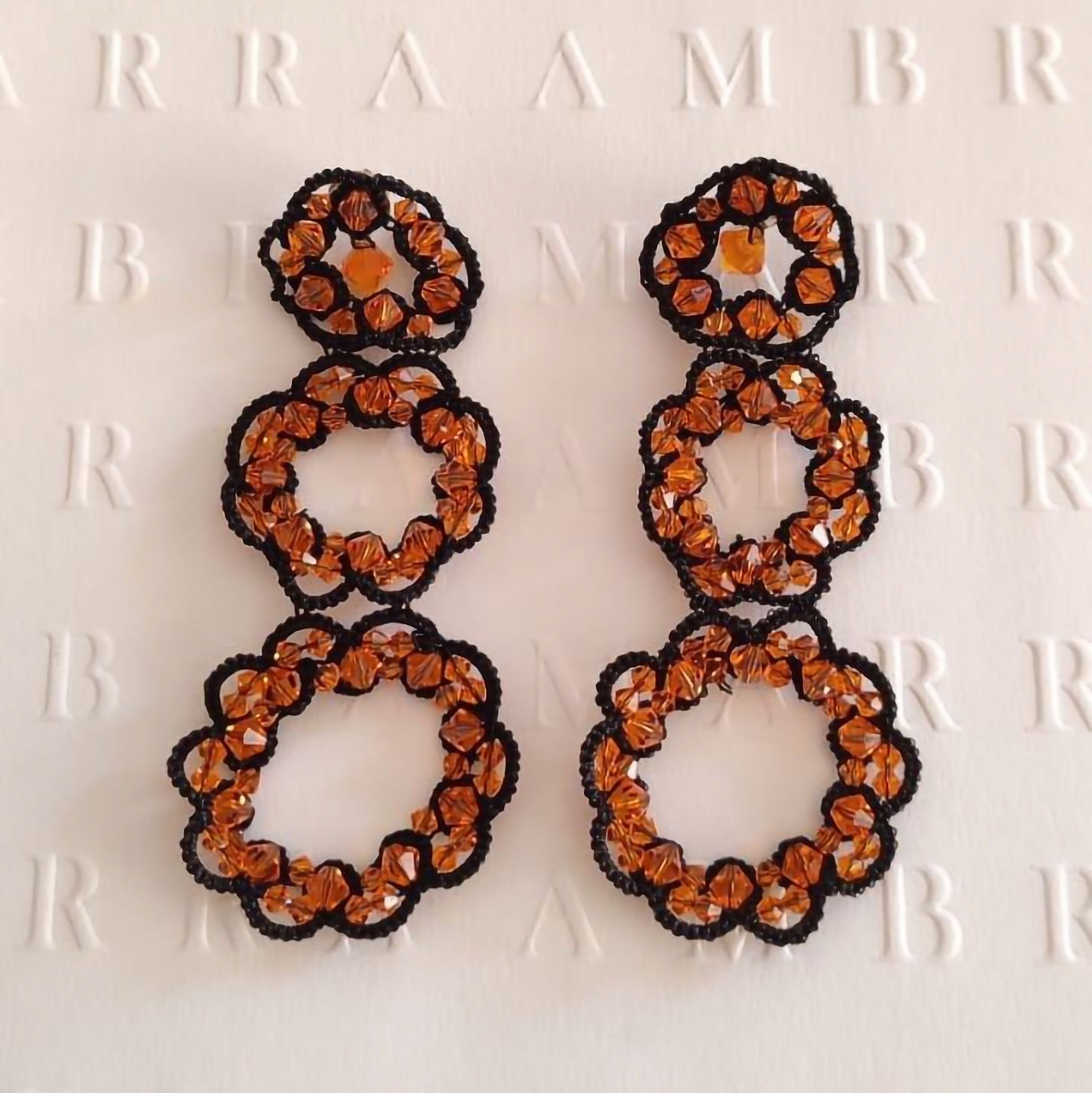 80's bubbles earrings