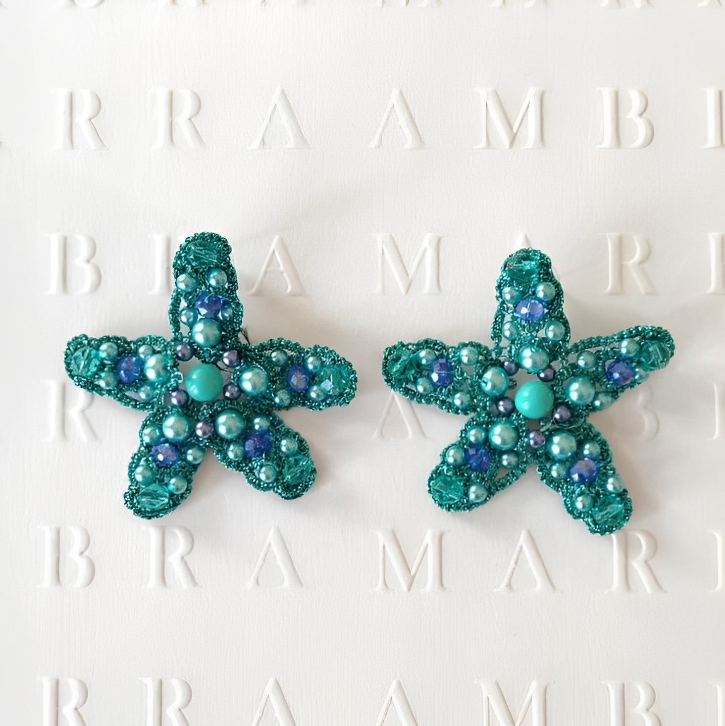 Elegance starfish earrings
