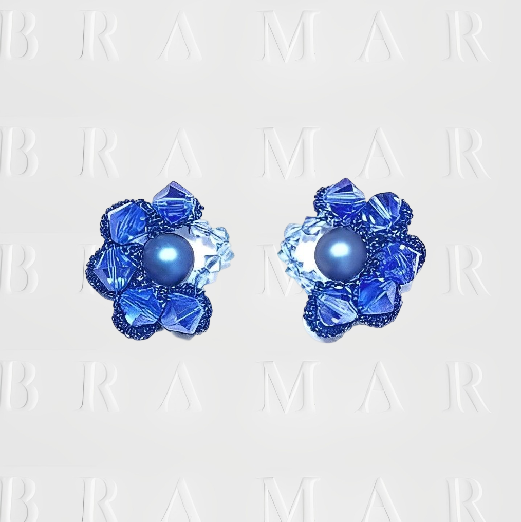 Gran Galà small flower earrings
