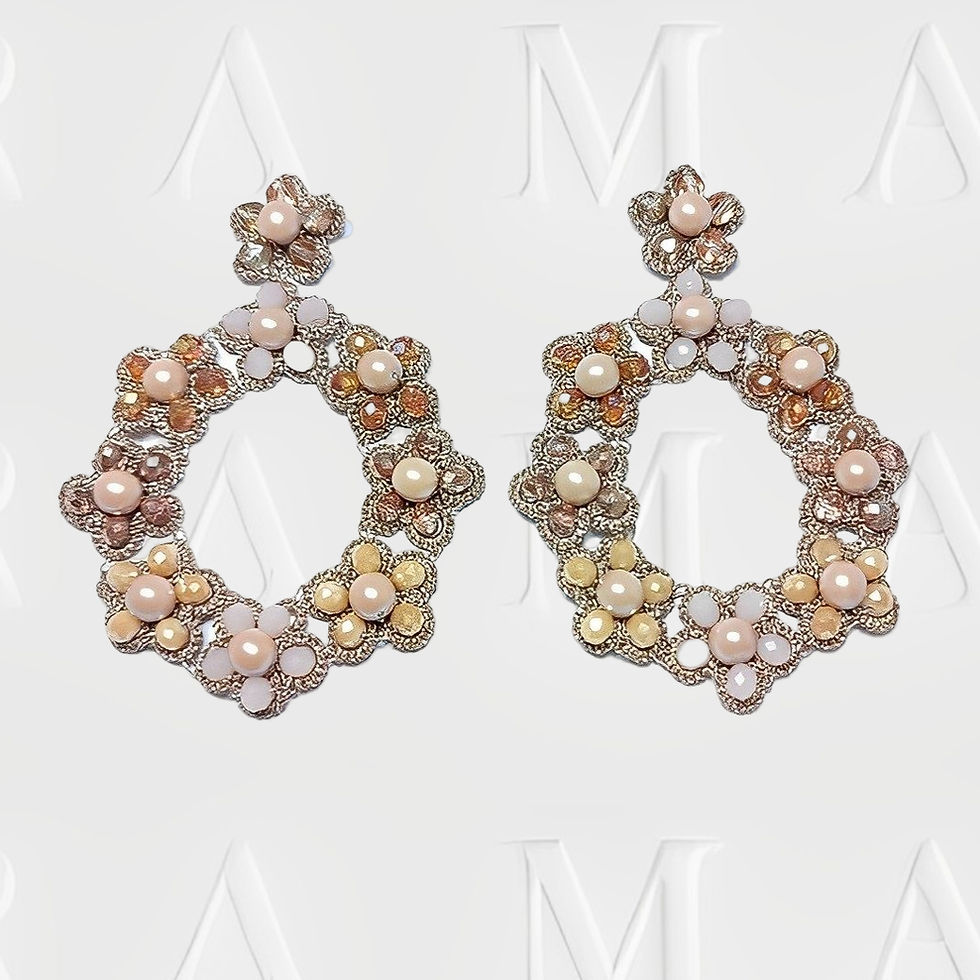 Miniatura: Orecchini cerchio grande Elegance