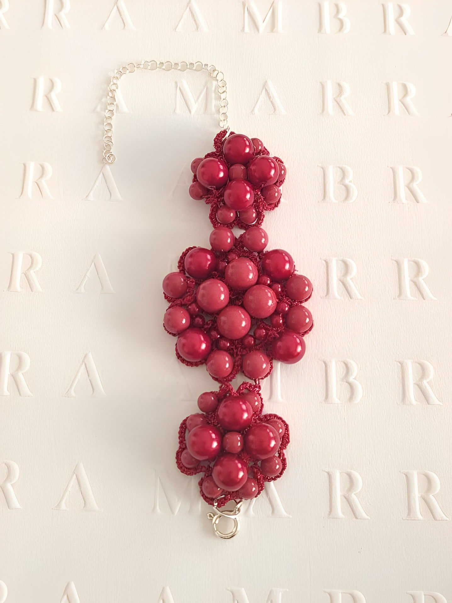 Red Carpet triple bracelet