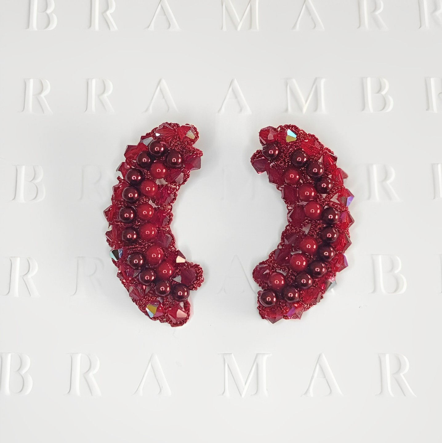 Red Carpet bracket earrings