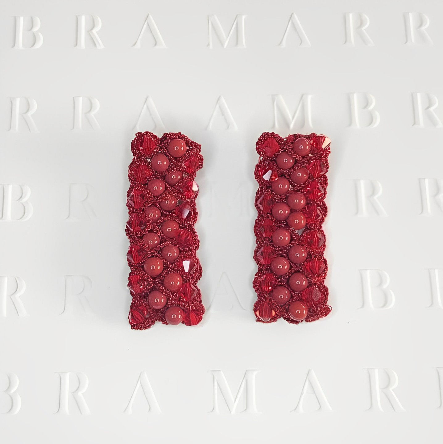 Red Carpet break earrings