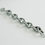Thumbnail: Hollow elongated chain statement bracelet