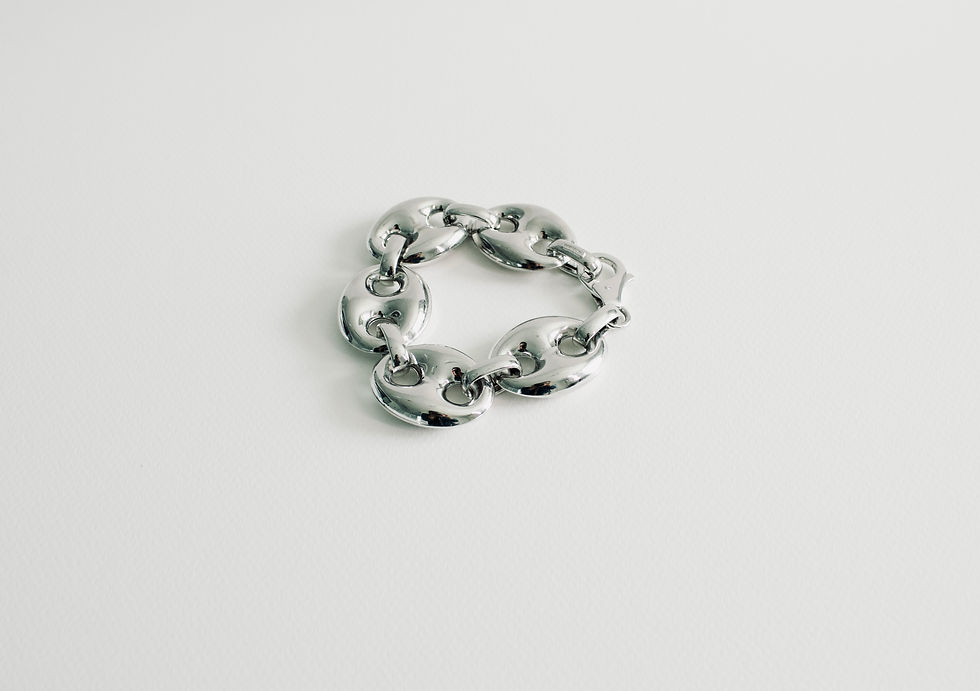 Hollow Maglia Marina Chain  statement Bracelet