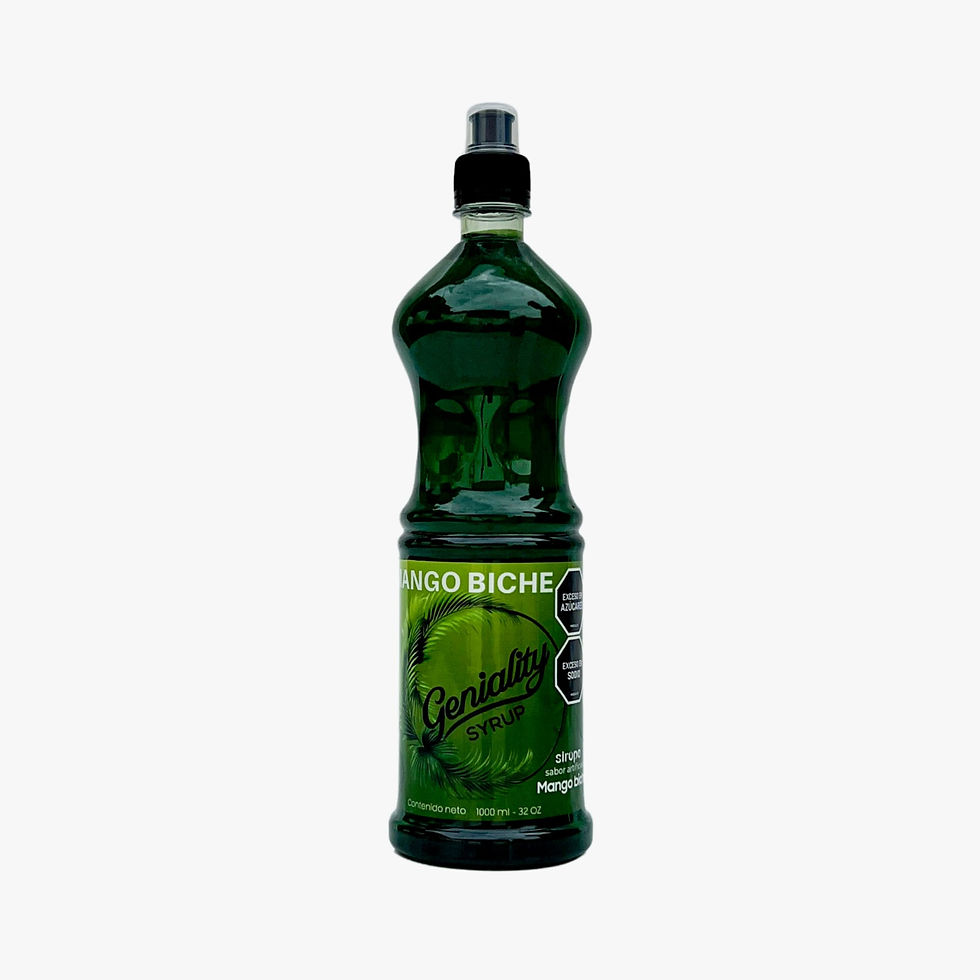 Sirope Geniality Sabor a Mango Biche x1L (Extra Concentrado)