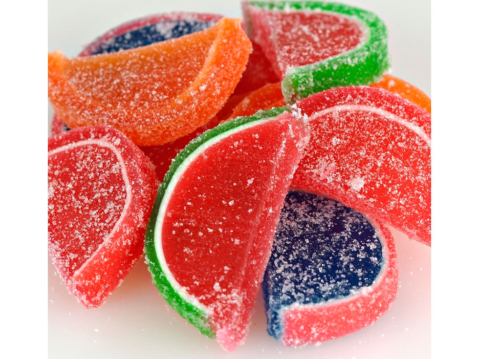 Assorted Fruit Slices, .50 Lb