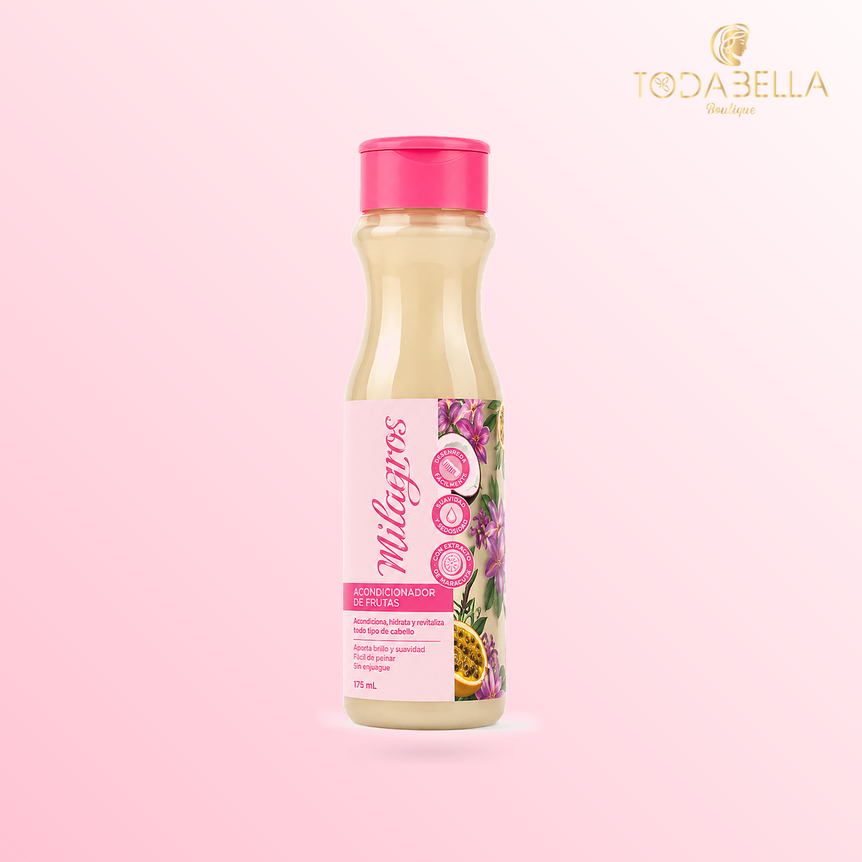 Shampoo Emergencia Capilar Con Biotina Y Queratina Milagros
