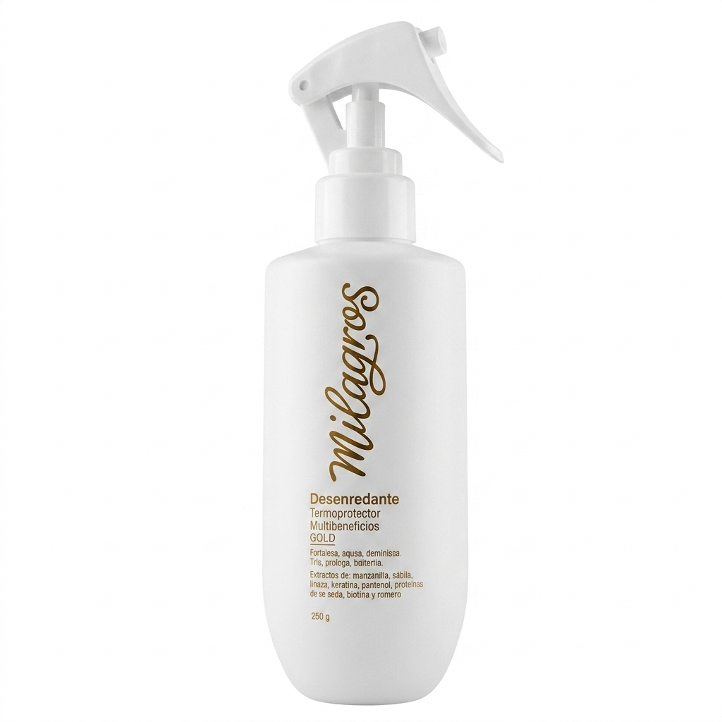 DESENREDANTE TEMOPROTECTOR MULTIBENEFICIOS GOLD MILAGROS