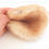 Thumbnail: Real fur sheepskin flying disc dog toy