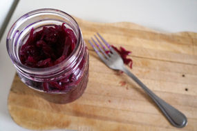 DIY Sauerkraut (or how I spent two hours chopping cabbage)