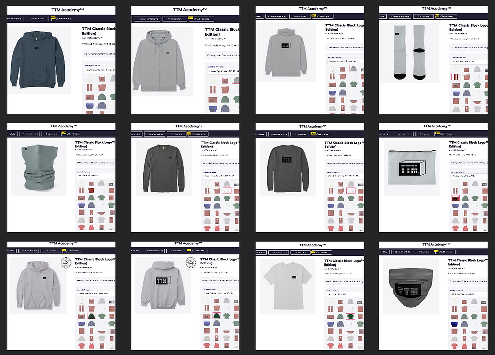 TTM Merch Available at øur Teespring
