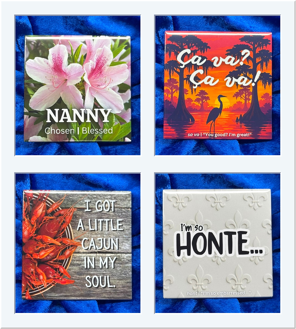 Thumbnail: Heard in Louisiana - LA Sayings Magnets