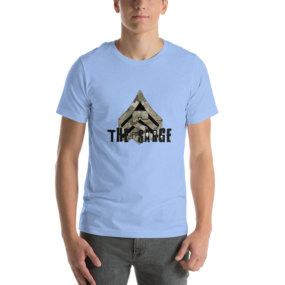 Thumbnail: THE SARGE Premium Tee — SARGE Flagship — Light