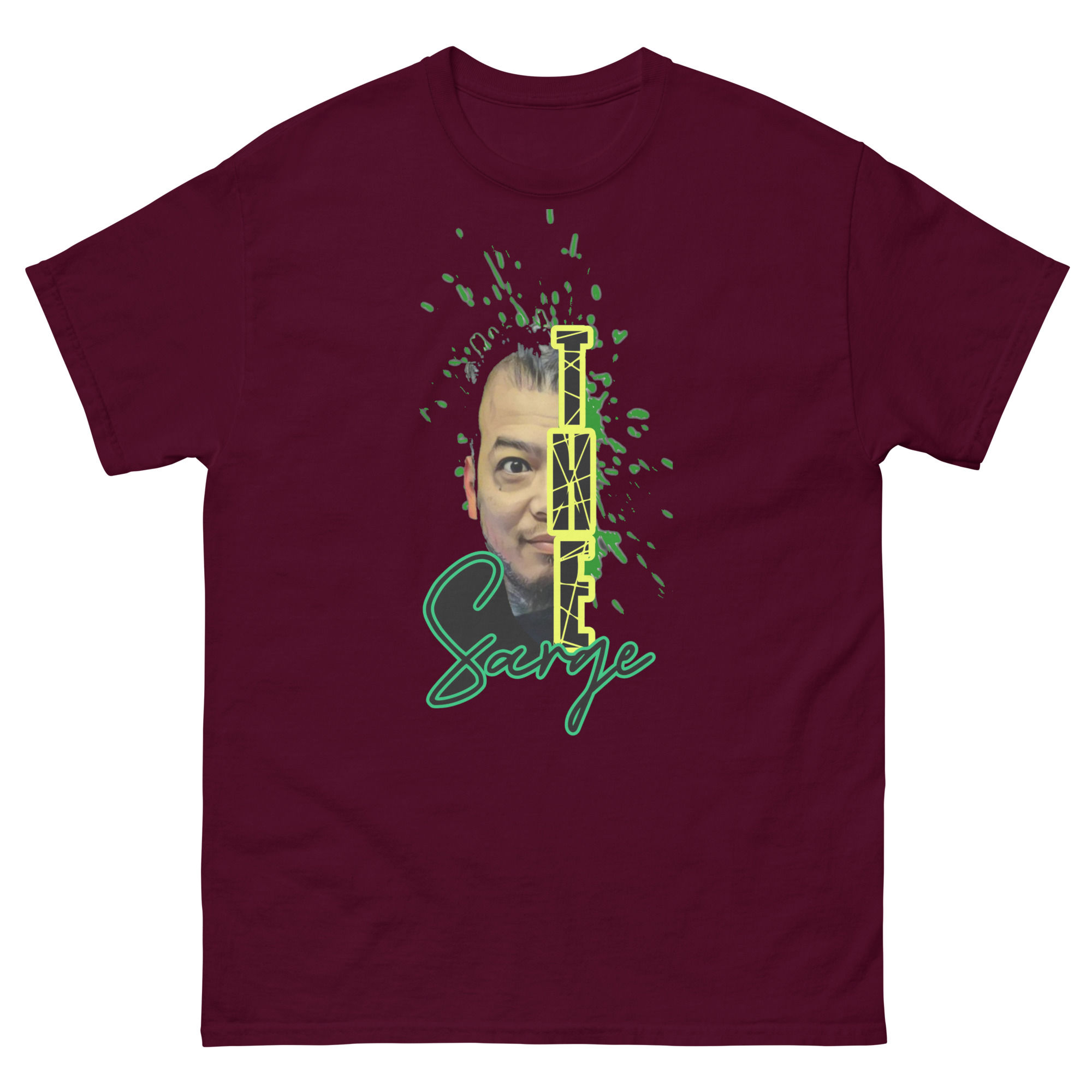 THE SARGE Classic Tee — Neon