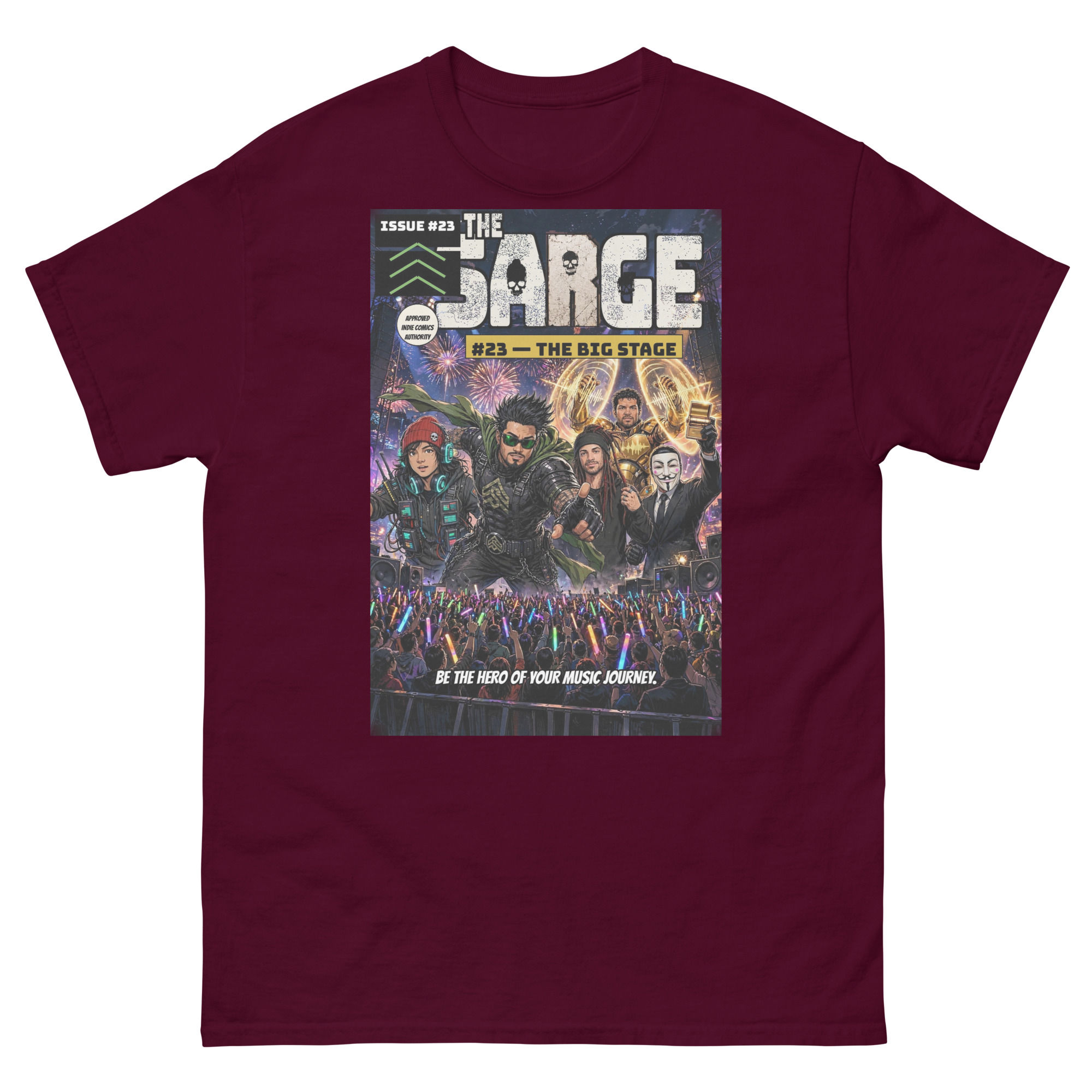 THE SARGE Classic Tee — Comic #23 Big Stage LIMITED