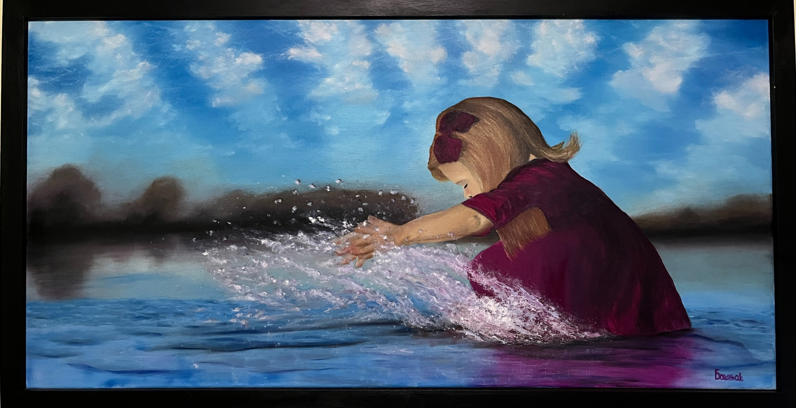 " Joyful Splashes "