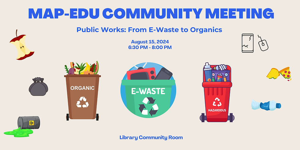 MAP-edu Community Meeting