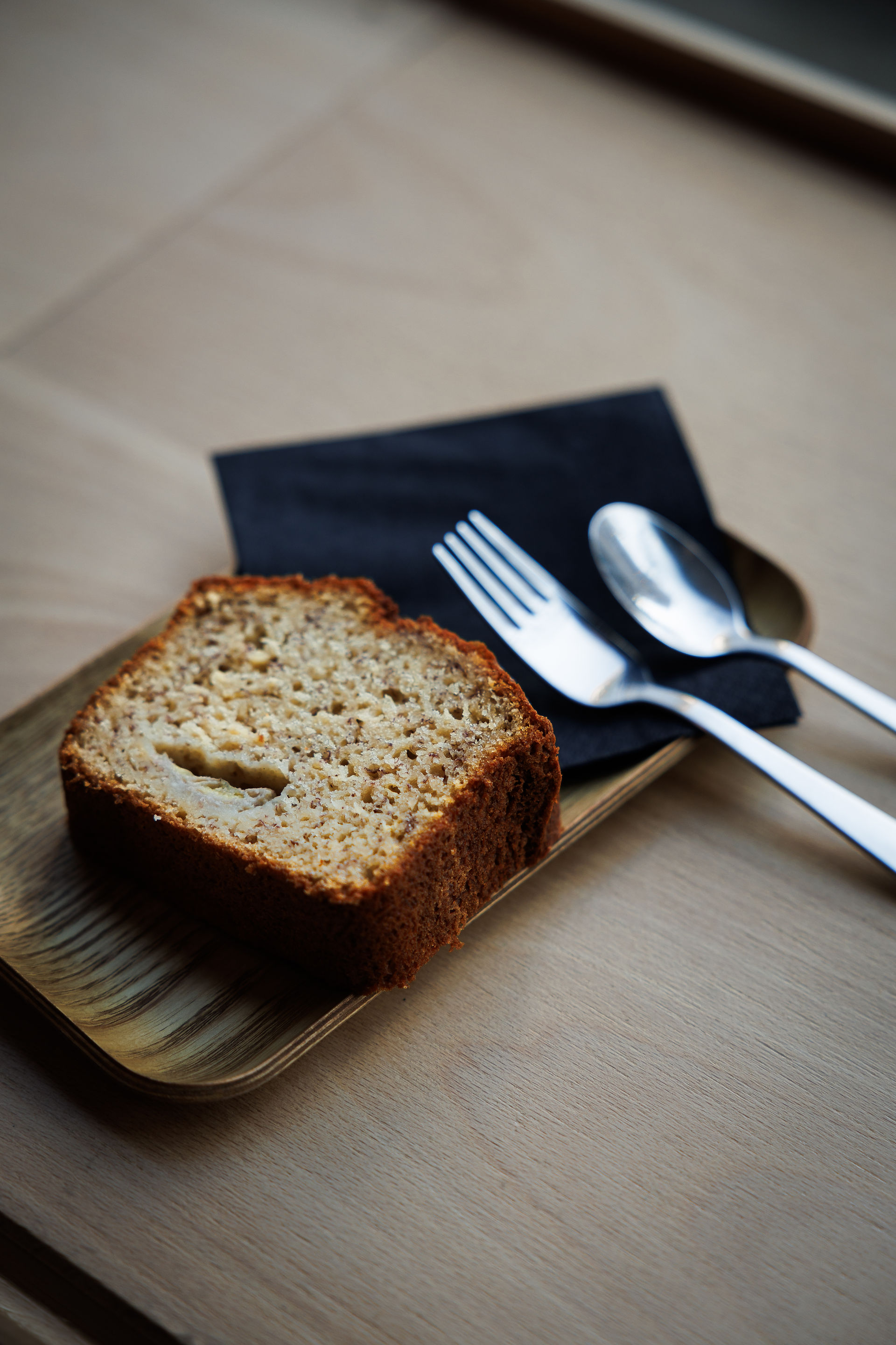 a banana cake