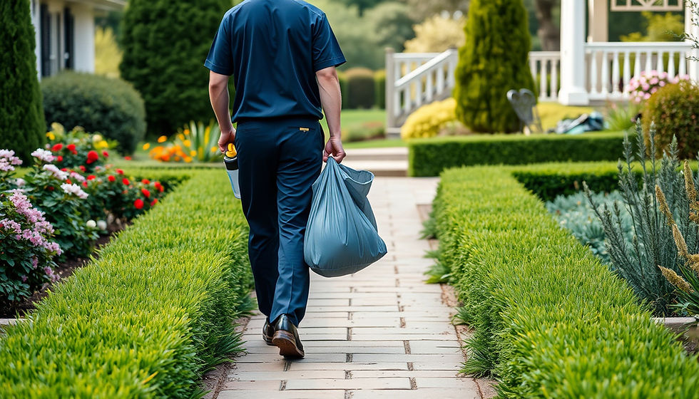 employee walking