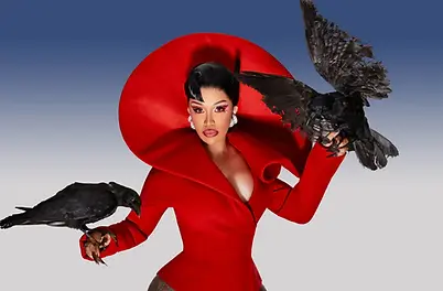 Cardi B I DoorDash I Am I Drama? I Outside