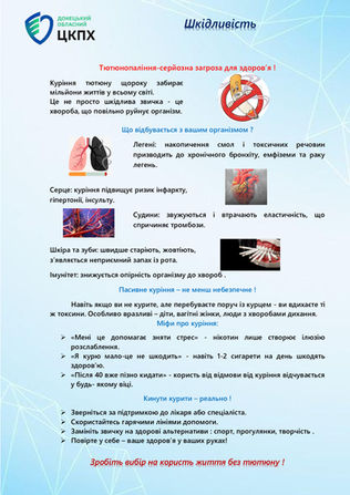 Про шкоду куріння!