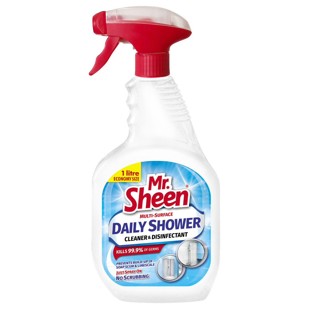Mr. Sheen Daily Shower Cleaner And Disinfectant 1LTR