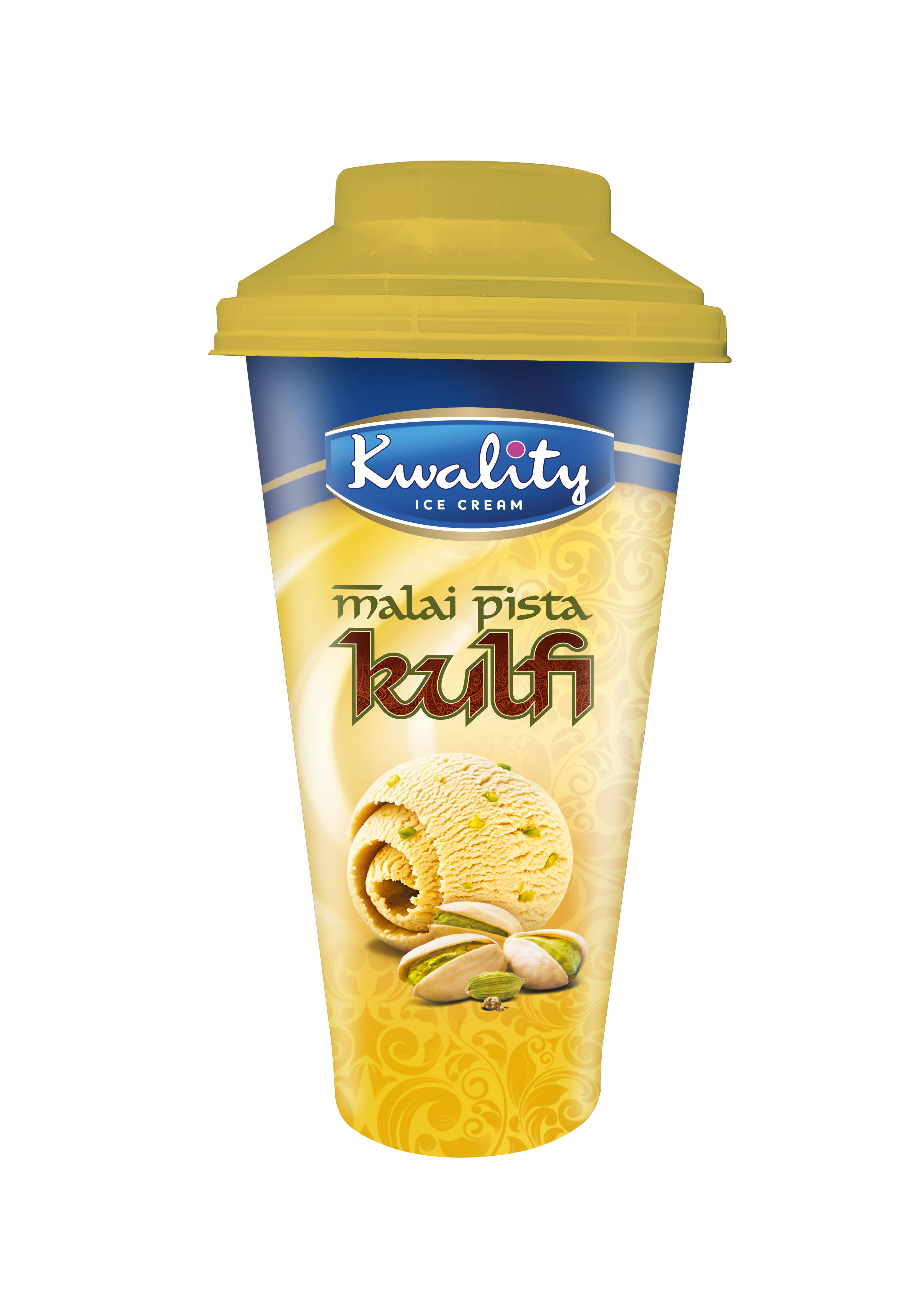 Kwality Malai Pista Kulfi Cup - 125ml