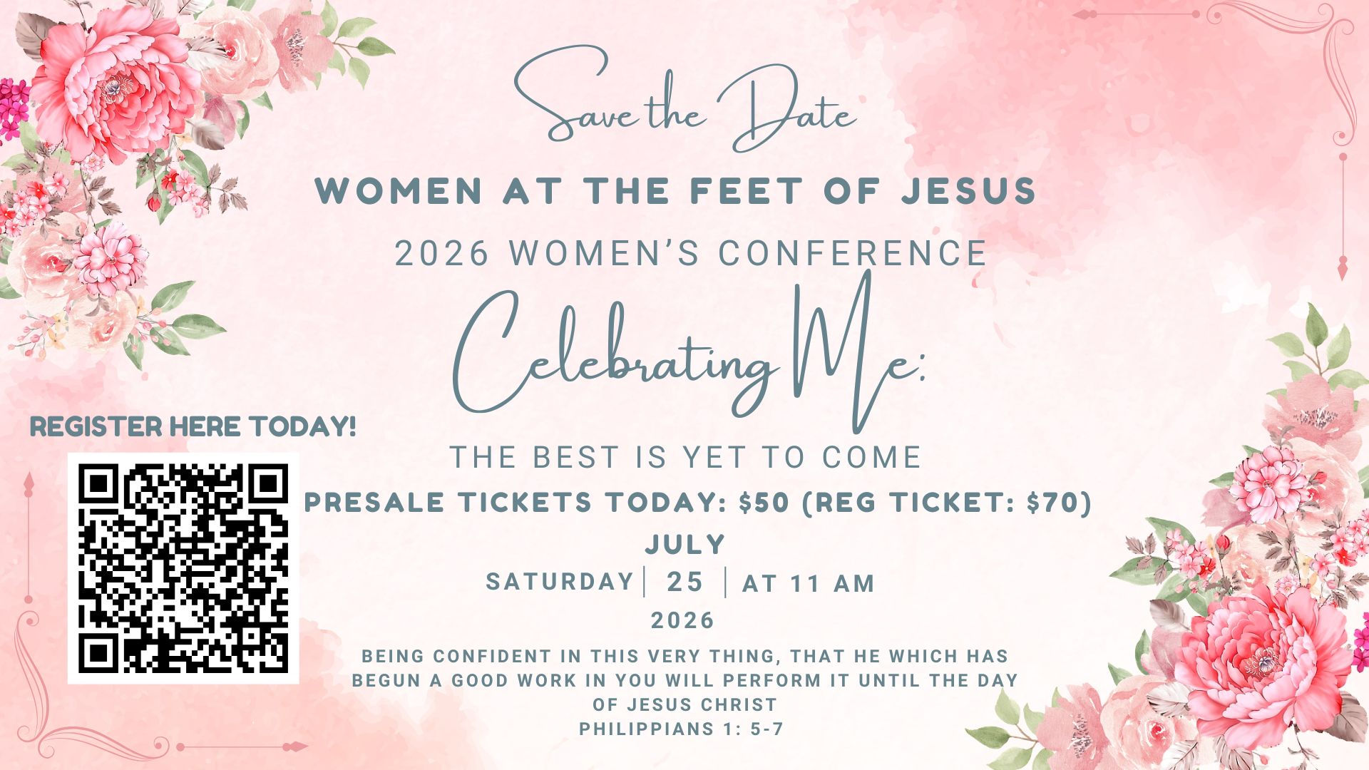 "Women At The Feet Of Jesus 2026"